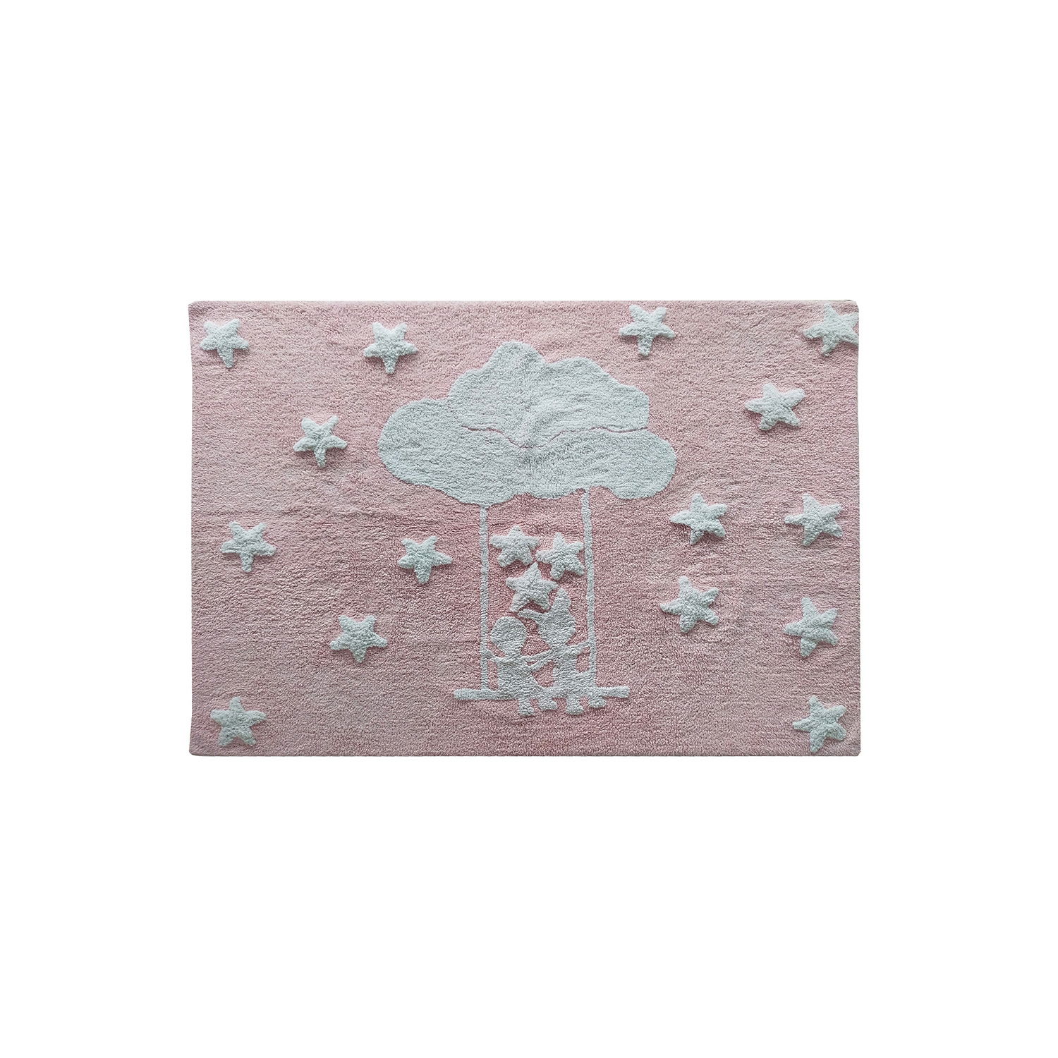 Teppich Himmelsschaukel Pink, 120x160cm