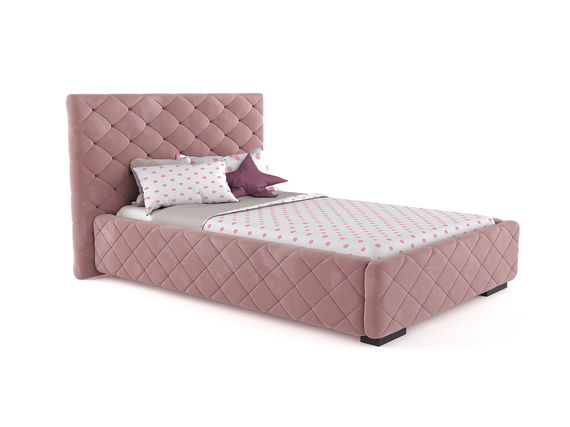 Polsterbett Viana Flamingo 120x200cm