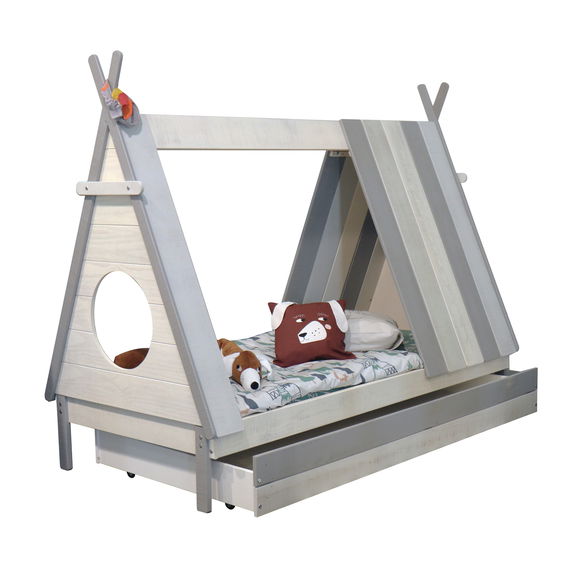 Bettschublade für Tipi-Bett Waldhütte